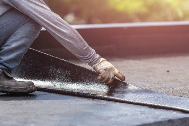 Professional Basement Waterproofing technician working in Chatham, NJ